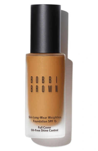 Shop Bobbi Brown Skin Long-wear Weightless Foundation Spf 15 In Neutral Honey