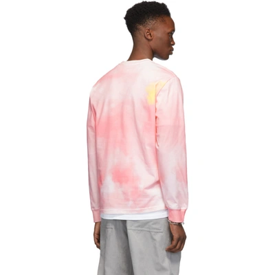 Shop 032c Pink Cosmic Workshop Long Sleeve T-shirt