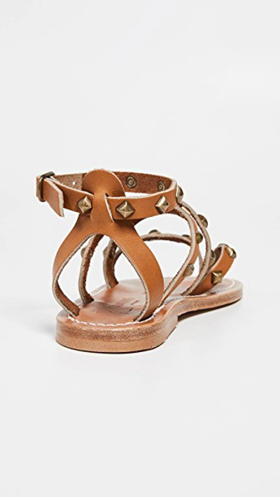 Shop Kjacques Epicure Sandals In Pul Natural/brass