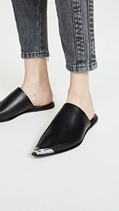 Shop Alexander Wang Sullivan Mules In Black