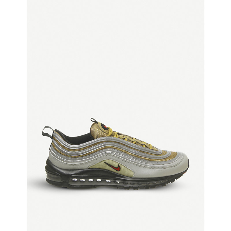 nike air max 97 silver gold black
