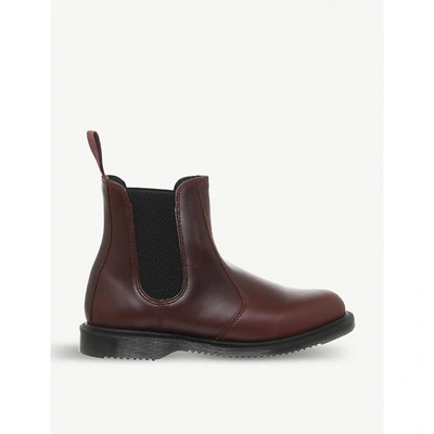 Dr. Martens Kensington Flora Leather Chelsea Boots In Charro Brando ModeSens