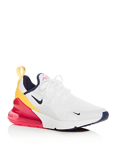 Shop Nike Women's Air Max 270 Low-top Trainers In Summit White/midnight