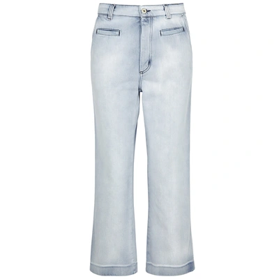 Shop Loewe Light Blue Denim Jeans