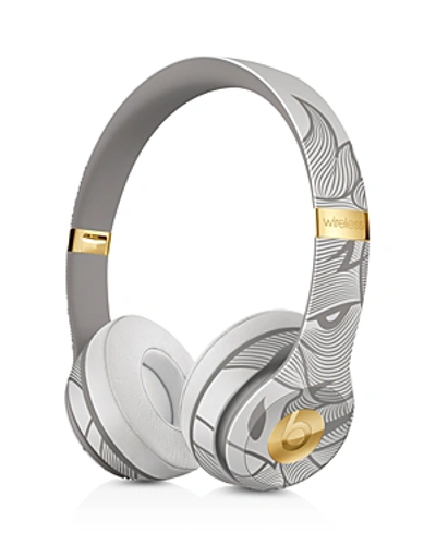 Shop Beats By Dr. Dre Chinese New Year Special Edition Solo 3 Wireless Headphones In Silver