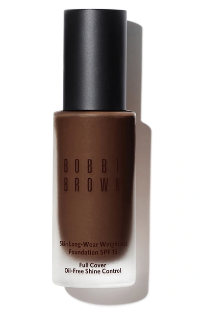 Shop Bobbi Brown Skin Long-wear Weightless Foundation Spf 15 In Cool Chestnut