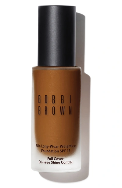 Shop Bobbi Brown Skin Long-wear Weightless Foundation Spf 15 In Neutral Almond