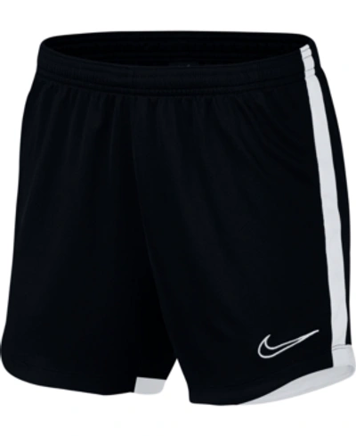 Shop Nike Dry Academy Soccer Shorts In Black/white