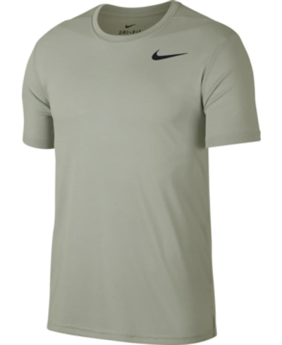 Shop Nike Men's Superset Breathe Training Top In Spruce Fog