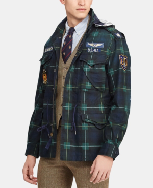 ralph lauren men's plaid jacket