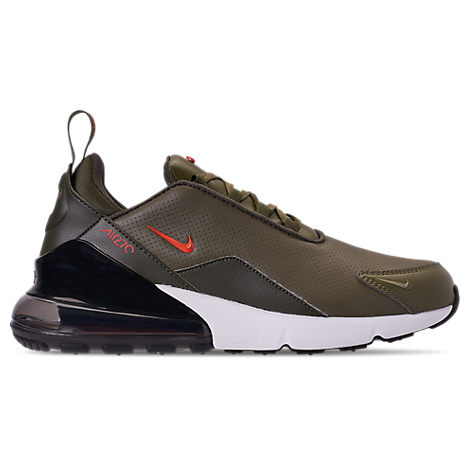 men's nike air max 270 premium leather casual shoes
