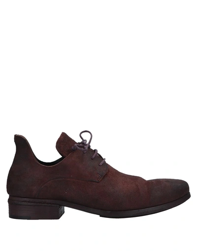 Shop Marsèll Laced Shoes In Cocoa