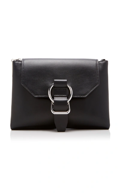 Shop 3.1 Phillip Lim / フィリップ リム Charlotte Leather Messenger Bag In Black
