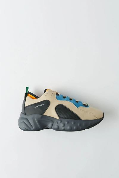 Acne Studios Rockaway Technical Trainers In Neutrals | ModeSens
