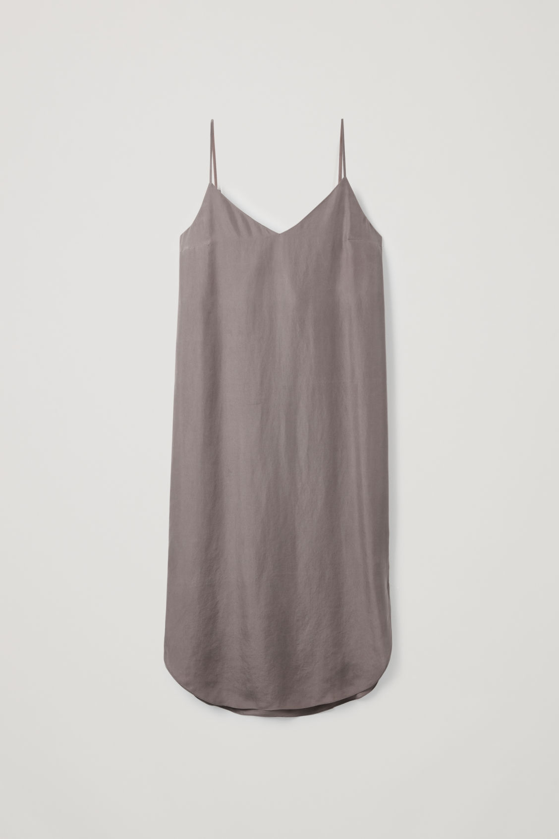 cos silk slip dress