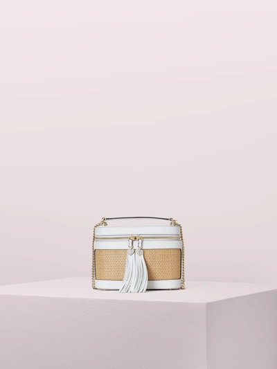 Shop Kate Spade Rose Small Convertible Crossbody In Optic White