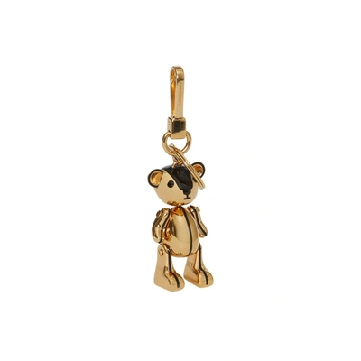 Shop Burberry Gold-plated Thomas Bear Charm