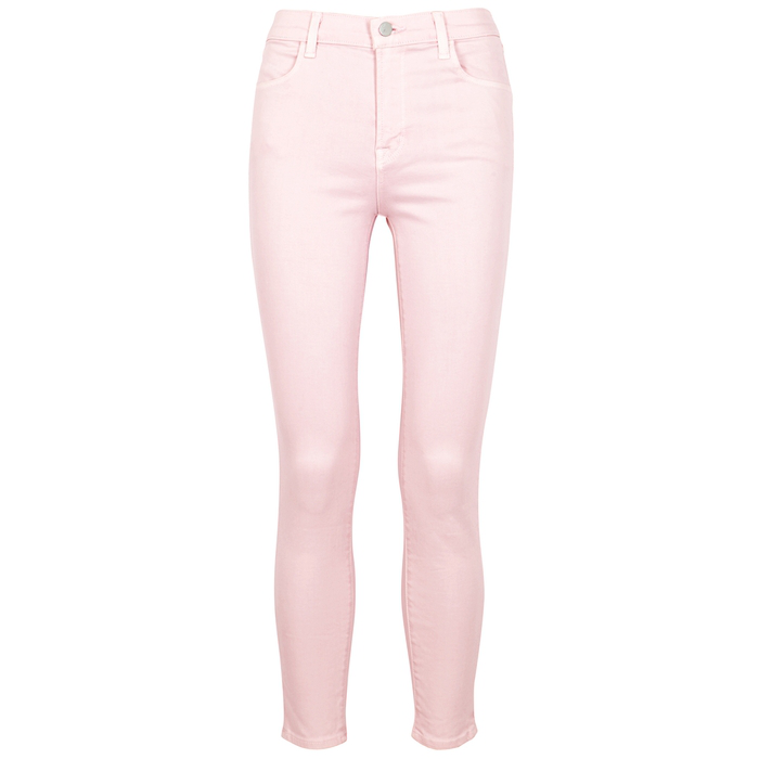 light pink skinny jeans