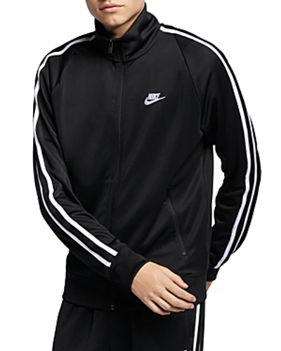 Shop Nike Sportswear N98 Jacket In Black/white