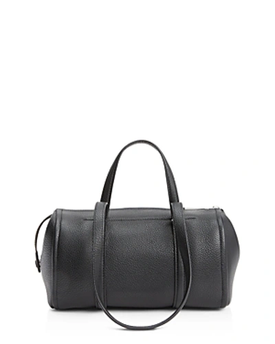 Shop Marc Jacobs The Tag 26 Bauletto Leather Bag In Black/gold