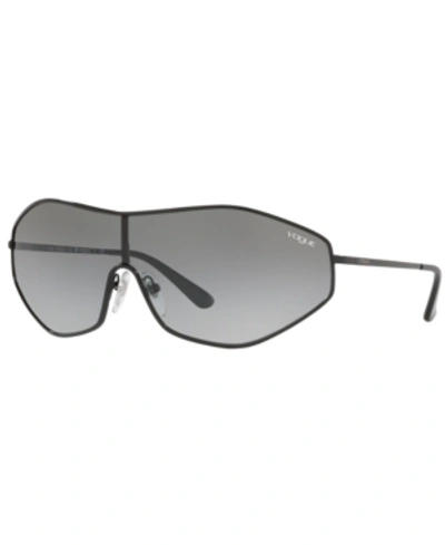 Shop Vogue Sunglasses, Vo4137s 34 In Black/grey Gradient