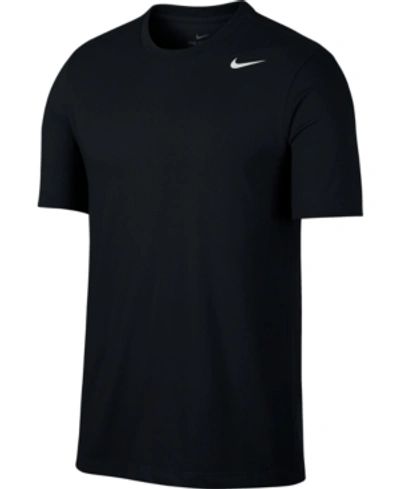 Shop Nike Men's Dri-fit Training T-shirt In Crbn Hthr