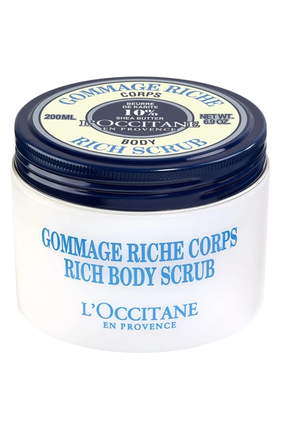 Shop L'occitane Shea Butter Ultra Rich Body Scrub