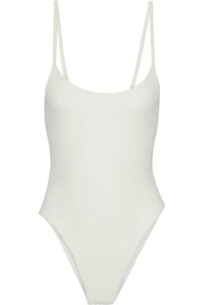 Shop Alix Delano Swimsuit In Ivory