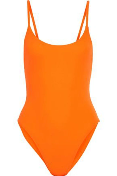 Shop Alix Woman Delano Swimsuit Bright Orange