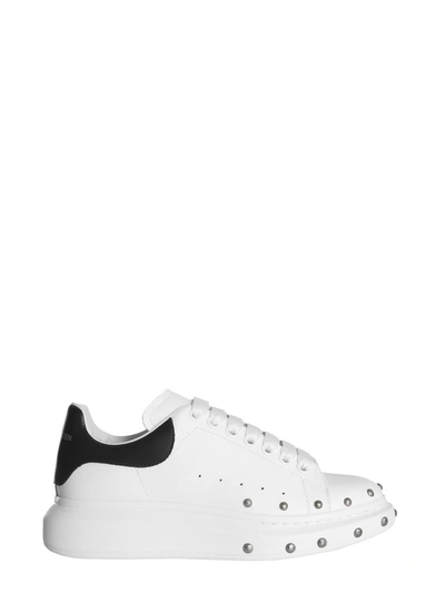 Shop Alexander Mcqueen Oversized Studded Sneakers In White