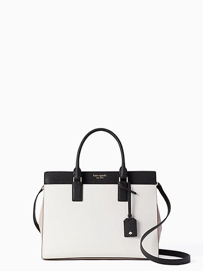 Kate Spade Cameron Large Satchel In Bright White/warm Be | ModeSens