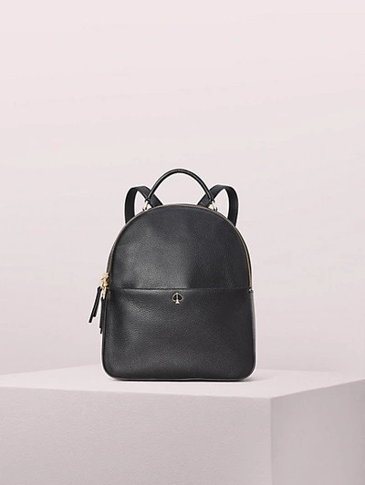 Shop Kate Spade Polly Medium Backpack In Black