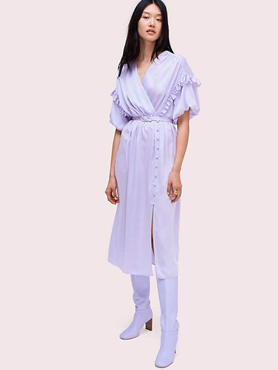 Kate spade satin midi dress sales