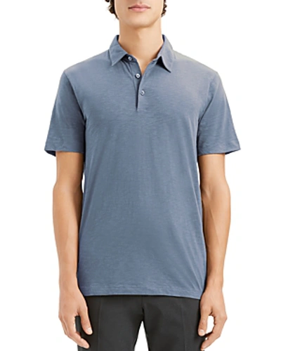 Shop Theory Bron Cosmo Polo Shirt In Slope