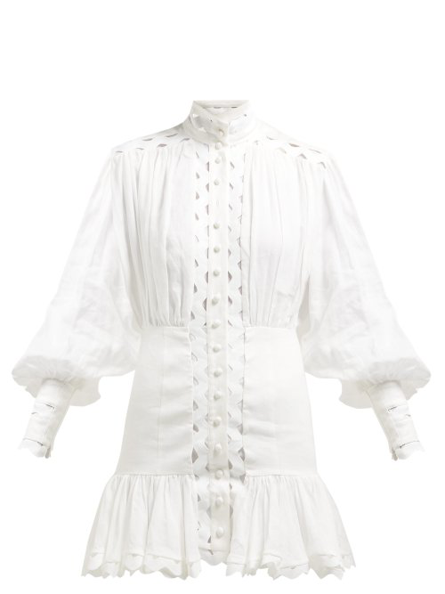 zimmermann ninety six wave short dress