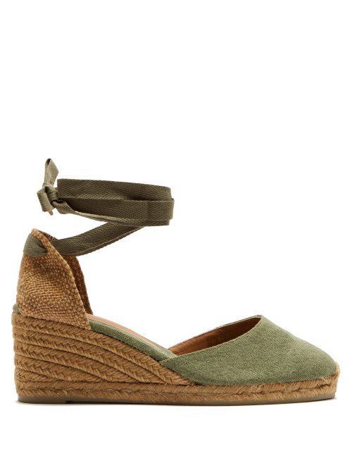 castañer carina 6 espadrille wedge