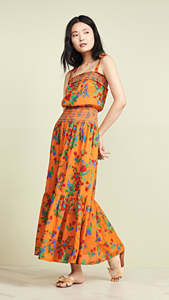 tory burch smocked sundress