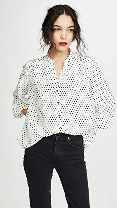 Shop Ayr The Por Favor Top In Bonita Dot