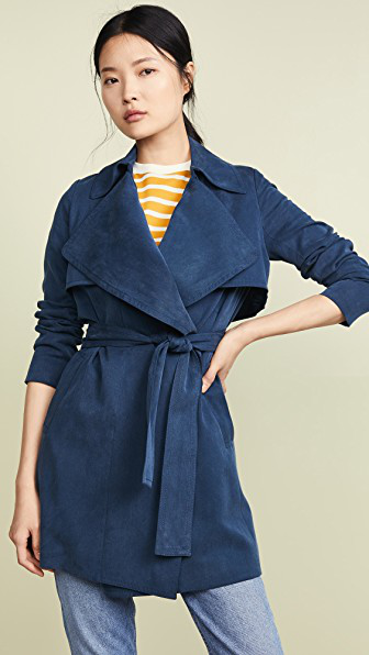 Club Monaco Claudine Trench Coat In 