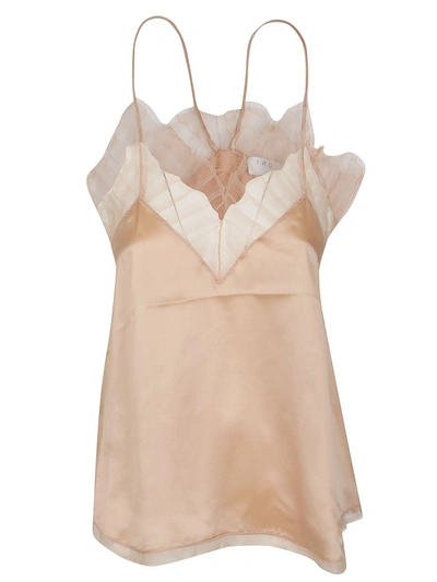 Shop Iro Lace Camisole Top In Nude