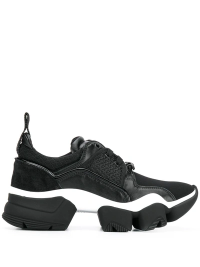 Shop Givenchy Low Jaw Sneakers - Black