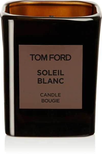 Shop Tom Ford Private Blend Soleil Blanc Scented Candle, 595g In Colorless
