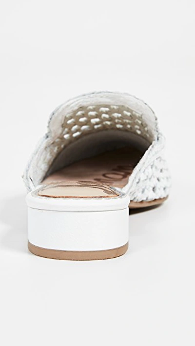 Shop Sam Edelman Clara Mules In White