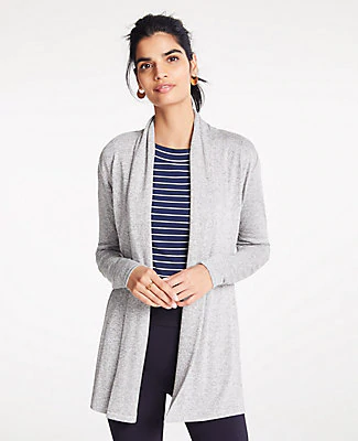 ann taylor open cardigan