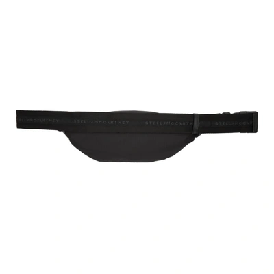STELLA MCCARTNEY STELLA MCCARTNEY BLACK LOGO BUM BAG 