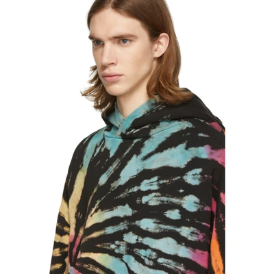 Shop Amiri Multicolor Tie-dye Hoodie