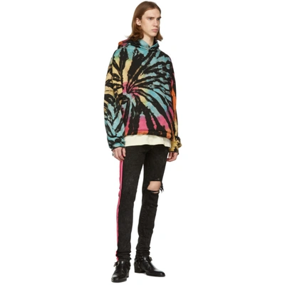 Shop Amiri Multicolor Tie-dye Hoodie