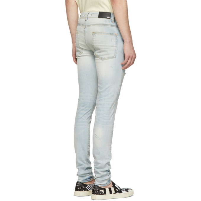 amiri zebra jeans