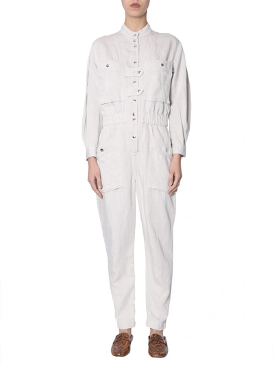 Shop Isabel Marant Étoile Lashay Jumpsuit In White