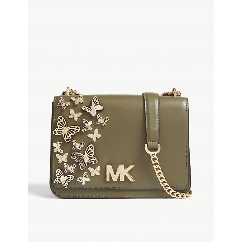 michael kors butterfly crossbody bag